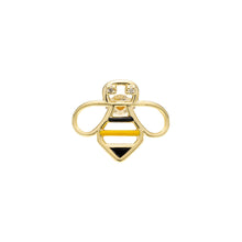 Load image into Gallery viewer, BEE BRILLANTE ENAMEL EARRING