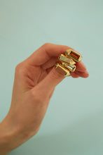 Load image into Gallery viewer, SPACE BAGUETTE AMETHYST RING
