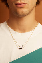 Load image into Gallery viewer, SNORKELING BLACK NECKLACE