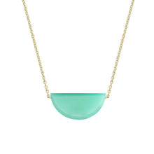 Load image into Gallery viewer, EMPANADA CHRYSOPRASE NECKLACE