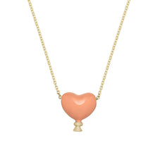 Load image into Gallery viewer, CORAZON BALLOON PINK NECKLACE