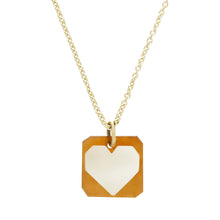 Load image into Gallery viewer, MINI CAMEO CORAZON NECKLACE