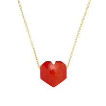 Load image into Gallery viewer, MINI CORAZON RED NECKLACE