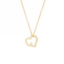 Load image into Gallery viewer, MINI CORAZON BRILLANTE NECKLACE