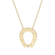 Load image into Gallery viewer, HORSESHOE BRILLANTE NECKLACE