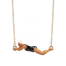 Load image into Gallery viewer, NADADORA COMPLETO BLACK NECKLACE