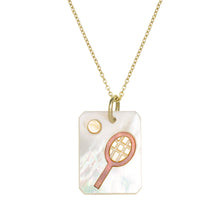 Load image into Gallery viewer, CAMEO PERLA TENNIS NECKLACE