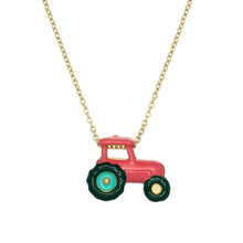 Load image into Gallery viewer, TRACTOR PINK NECKLACE