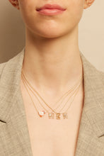 Load image into Gallery viewer, LETRA H AMETHYST NECKLACE