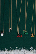 Load image into Gallery viewer, SNOWMAN WHITE NECKLACE