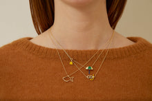 Load image into Gallery viewer, SNORKELING YELLOW NECKLACE