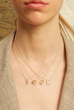 Load image into Gallery viewer, LETRA B AMETHYST NECKLACE