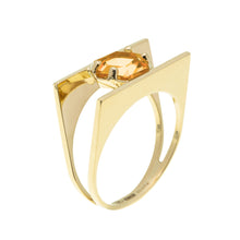 Load image into Gallery viewer, EXAGONAL CITRINE RING