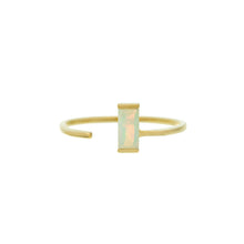 Load image into Gallery viewer, ARO C BAGUETTE OPAL RING