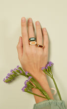 Load image into Gallery viewer, SPACE BAGUETTE MADEIRA RING