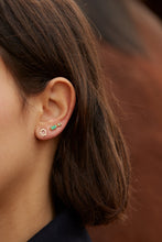Load image into Gallery viewer, MINI HORSESHOE BRILLANTE EARRING