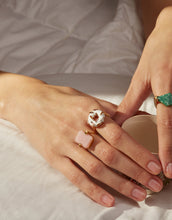 Load image into Gallery viewer, DONUT ICE GLAZED SPRINKLES WHITE RING