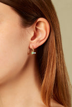 Load image into Gallery viewer, TU Y YO M AQUAMARINE + PERIDOT EARRINGS