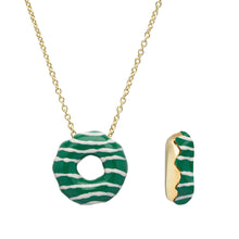 Load image into Gallery viewer, DONUT PISTACHIO FILLED NECKLACE