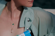 Load image into Gallery viewer, CARACOL GREEN NECKLACE