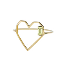 Load image into Gallery viewer, CORAZON PERIDOT RING