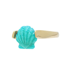 Load image into Gallery viewer, CONCHA TURQUOISE RING