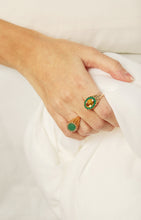 Load image into Gallery viewer, MARGARITA CITRINE GREEN RING
