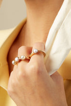 Load image into Gallery viewer, TRIO FLOR PERLA RING

