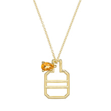 Load image into Gallery viewer, PERFUME GOTA CITRINE NECKLACE
