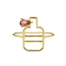 Load image into Gallery viewer, PERFUME GOTA TOURMALINE RING
