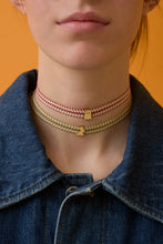 Load image into Gallery viewer, CONEJITO COWBOY CORD NECKLACE
