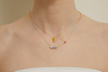 Load image into Gallery viewer, BEACH CHAIR BLUE NECKLACE
