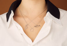 Load image into Gallery viewer, CORAZON WG NECKLACE
