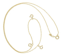 Load image into Gallery viewer, ROLO CHAIN NECKLACE WITH CLASPS

