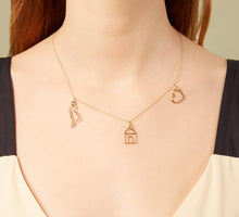 Load image into Gallery viewer, TRIO PURA NECKLACE
