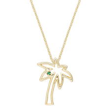 Load image into Gallery viewer, PALMERA ESMERALDA NECKLACE
