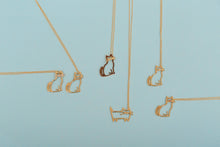 Load image into Gallery viewer, MIAU ZAFIRO ROSA NECKLACE
