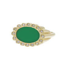 Load image into Gallery viewer, MARGARITA BRILLANTE GREEN RING
