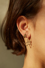 Load image into Gallery viewer, DECO ROMBO P MINI EARRINGS
